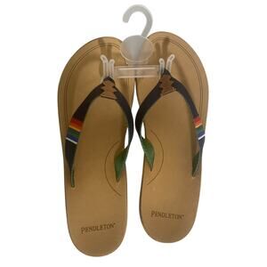 Pendleton Women's Crater Lake Thong flip flop sandals Size 10